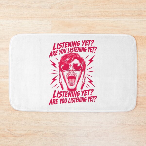 Item preview, Harry Styles Inspired Are You Listening Yet Button and Sticker Design designed and sold by SAADKHAN123.