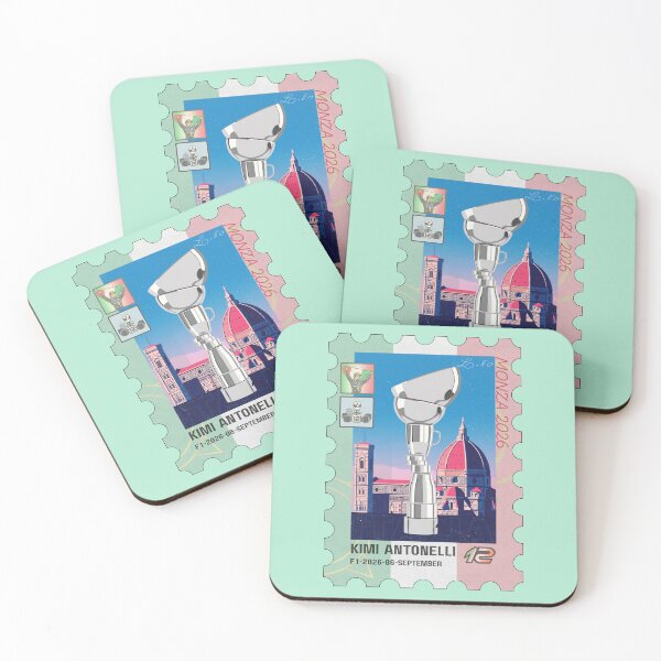 Item preview, F1 ITALIAN GP MONA 2026 Stamp Home Race Winner Kimi designed and sold by Pink Polar F1.