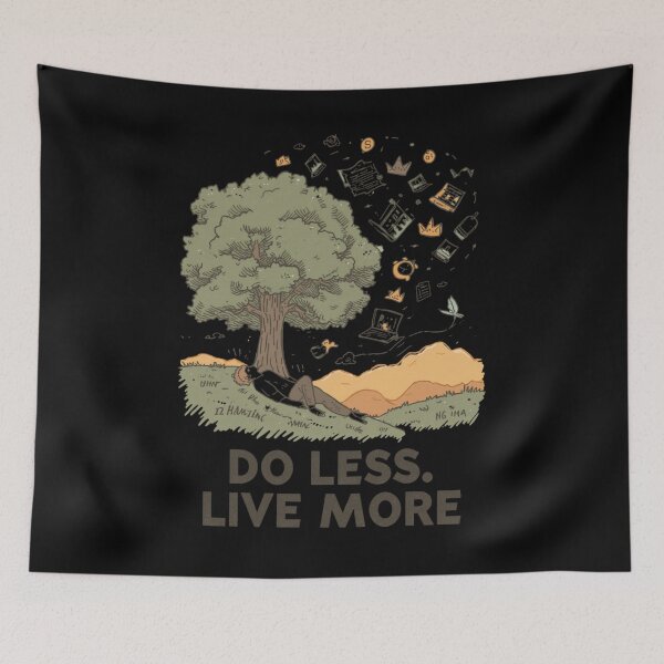 Item preview, Intentional Living Do Less Live More designed and sold by ChicTrendz.