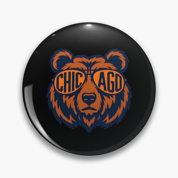 Item preview, Funny Chicago Football , Bear Wearing Sunglasses Vintage designed and sold by Witchfoundart.