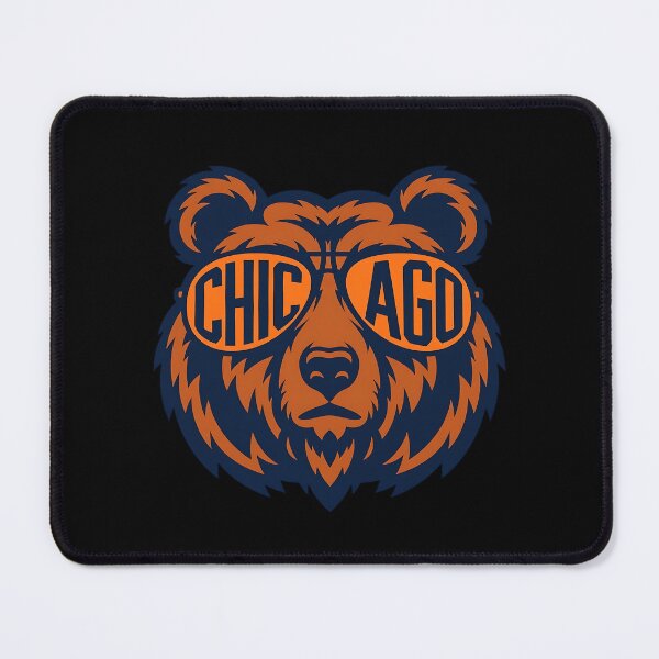 Item preview, Funny Chicago Football , Bear Wearing Sunglasses Vintage designed and sold by Witchfoundart.