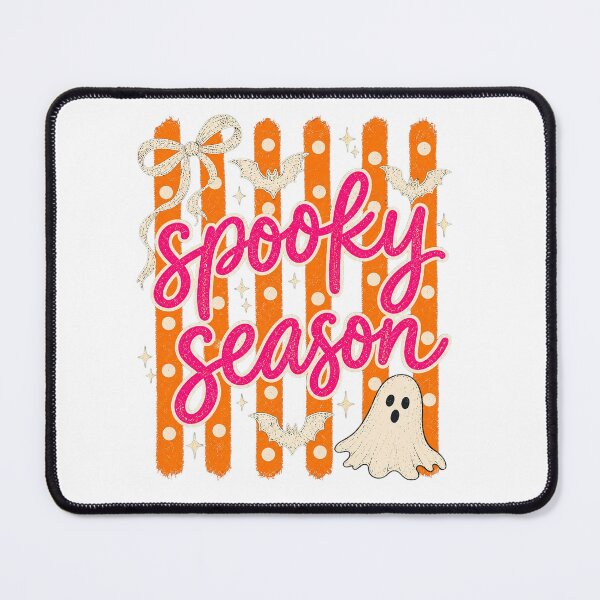 Item preview, Spooky Season Pink Coquette Bow And Ghost Graphic designed and sold by Derekquie.