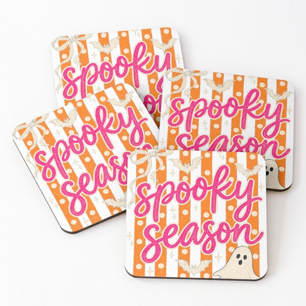 Item preview, Spooky Season Pink Coquette Bow And Ghost Graphic designed and sold by Derekquie.