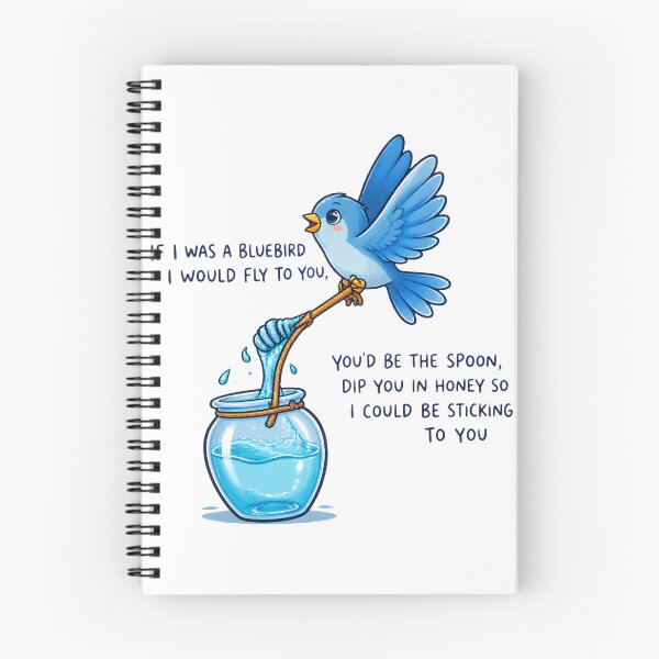 Item preview, If I Was a Blue Bird Inspirational Nature Design designed and sold by SAADKHAN123.