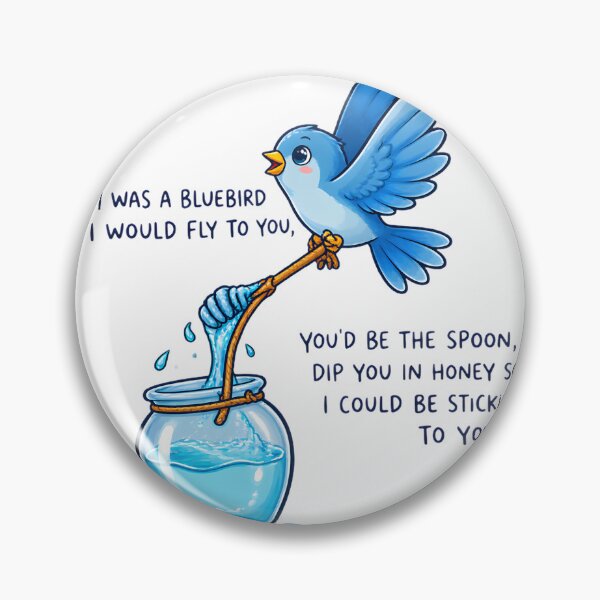 Item preview, If I Was a Blue Bird Inspirational Nature Design designed and sold by SAADKHAN123.