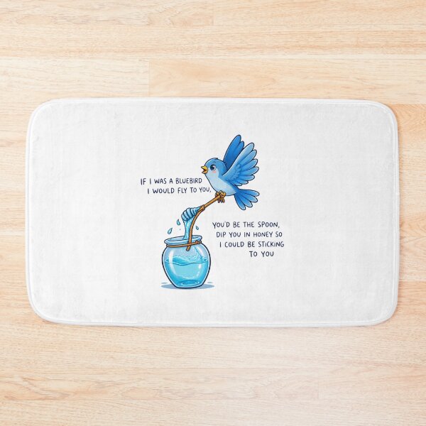 Item preview, If I Was a Blue Bird Inspirational Nature Design designed and sold by SAADKHAN123.
