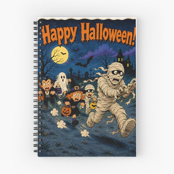 Item preview, Happy Halloween The Mummy designed and sold by Rockett Graphics.