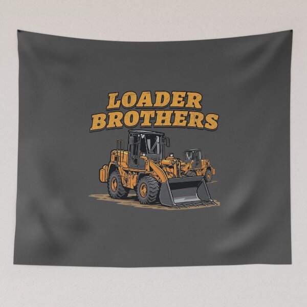 Item preview, Loader Brothers Funny Wheel Loader Operator Design designed and sold by Operator Style Wear.