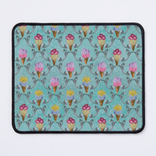 Item preview, Floral Ice Cream Flourish Diamonds designed and sold by Digitalmyth's Designs.