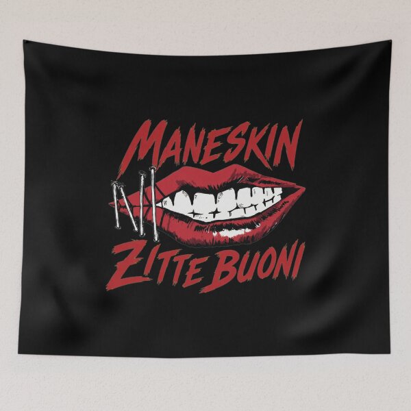 Item preview, Måneskins ZITTIS E BUONIS Rock Lips  designed and sold by PalasGryzuary.