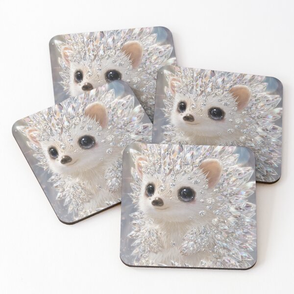 Item preview, Cute baby crystal hedgehog  designed and sold by Sourcestores1.