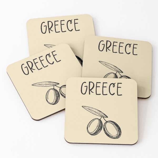 Item preview, Greece Olives Print – Olive You X, Funny Travel Pun Design designed and sold by MarkedArtPrints.
