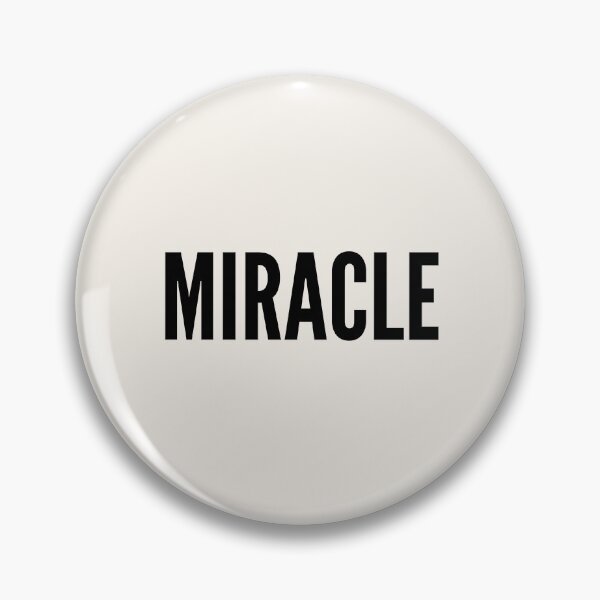 Item preview, MIRACLE Bold Minimalist Statement Typography designed and sold by GemsAnatomy.