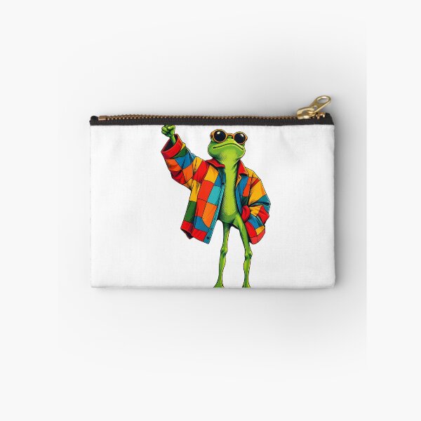 Item preview, Cute Frog Cardigan Illustration Redesign Art designed and sold by T-Craft.