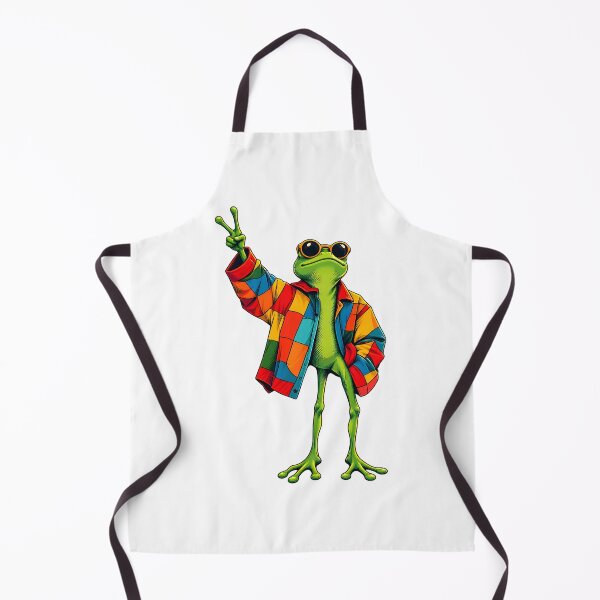 Item preview, Cute Frog Cardigan Illustration Redesign Art designed and sold by T-Craft.