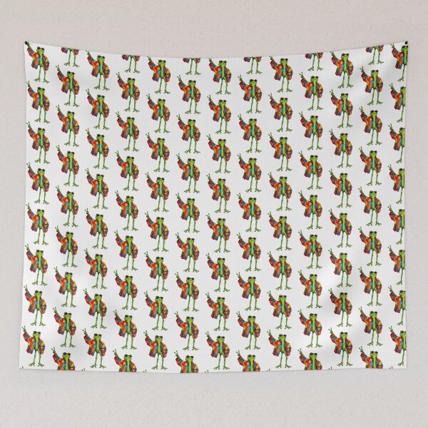 Item preview, Cute Frog Cardigan Illustration Redesign Art designed and sold by T-Craft.