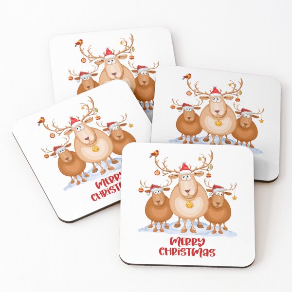 Item preview, Funny Christmas Sheep – Winter Design for Christmas Clothing & Home Decor designed and sold by PureHopeStudio.