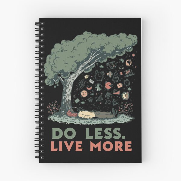 Item preview, Mindful Living Do Less Live More designed and sold by ChicTrendz.