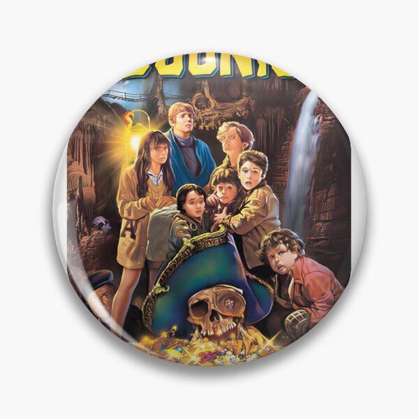 Item preview, The Goonies Inspired Retro Movie Poster Art Print Design designed and sold by ahmedkamel4002.