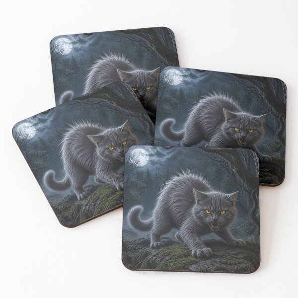Item preview, Were-Kitty  designed and sold by LiveAmongstUs.