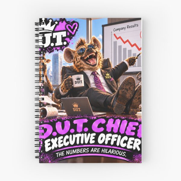 Item preview, Funny Hyena CEO – The Numbers Are Hilarious – D.U.T. designed and sold by EwelinaBa.