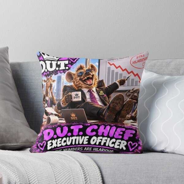 Item preview, Funny Hyena CEO – The Numbers Are Hilarious – D.U.T. designed and sold by EwelinaBa.