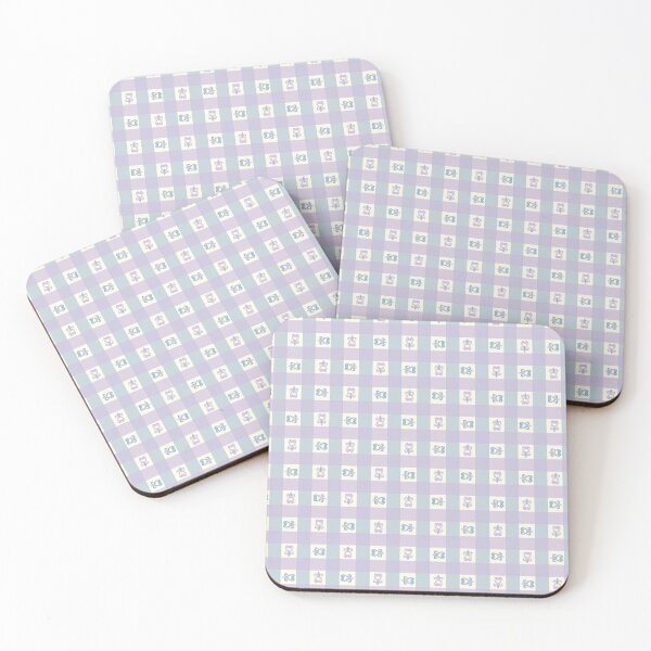 Item preview, Blue & Purple Upstyled Gingham designed and sold by Digitalmyth's Designs.