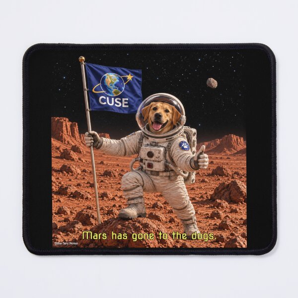 Item preview, Labrador Astronaut on Mars designed and sold by MissTerryWoman.
