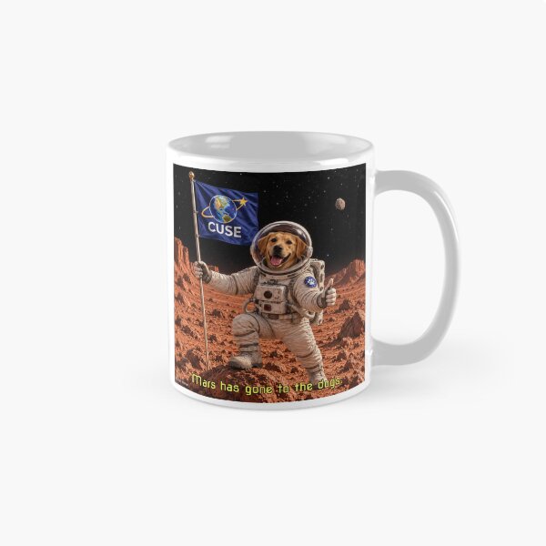 Item preview, Labrador Astronaut on Mars designed and sold by MissTerryWoman.