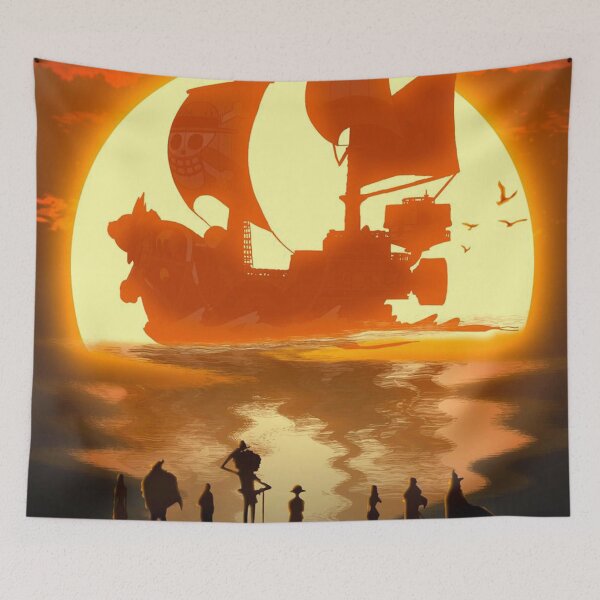 Item preview, One Piece – Pirate Ship Sunset Adventure designed and sold by Frent4091.