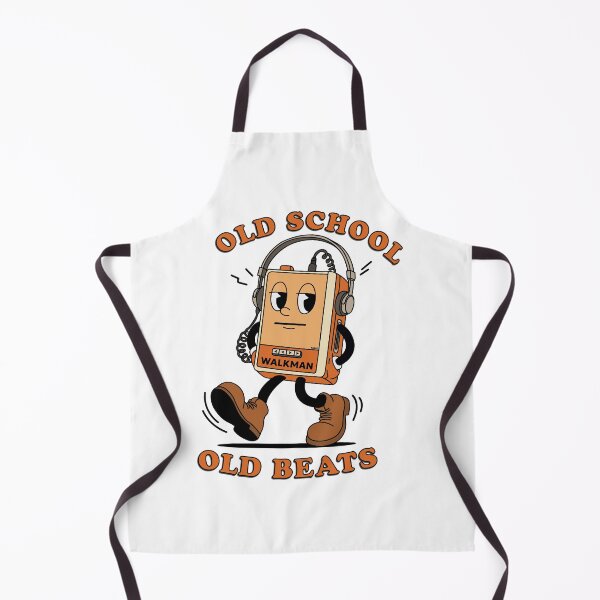Item preview, Vintage Retro Walkman Mascot - Old School Old Beats designed and sold by KozbiDesign.