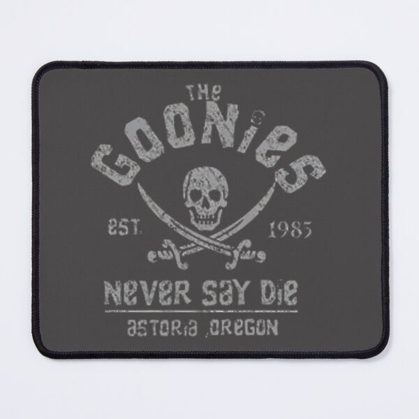 Item preview, The Goonies Inspired Never Say Die Vintage Distressed Design designed and sold by ahmedkamel4002.