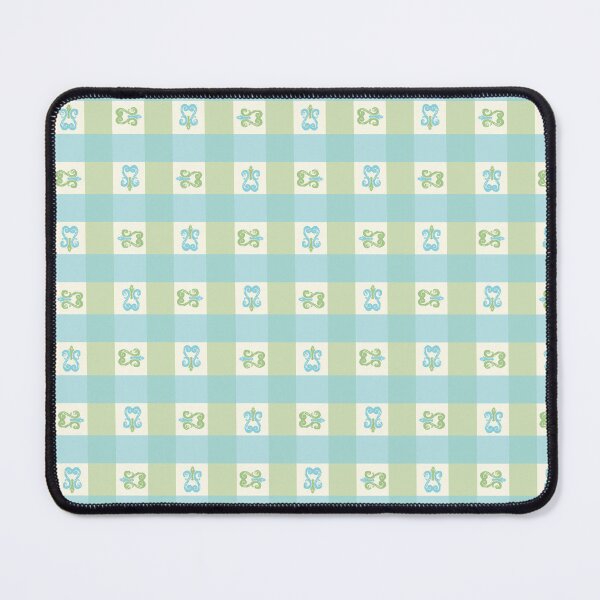 Item preview, Blue & Green Upstyled Gingham designed and sold by Digitalmyth's Designs.