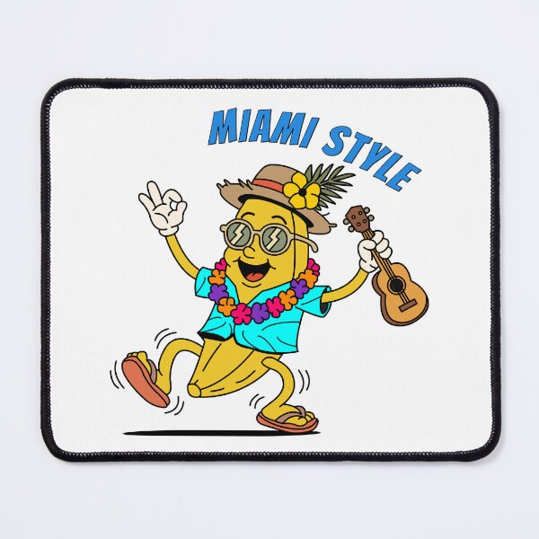 Item preview, Vintage Retro Banana Mascot - Miami Style designed and sold by KozbiDesign.