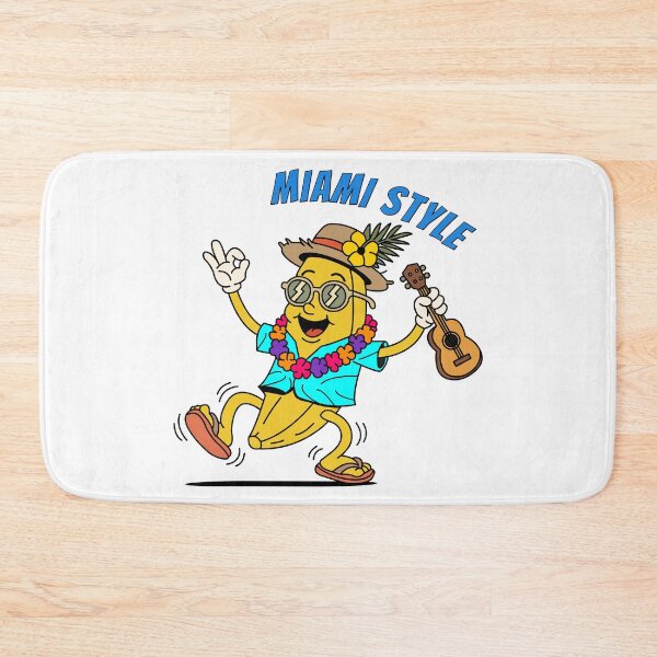 Item preview, Vintage Retro Banana Mascot - Miami Style designed and sold by KozbiDesign.