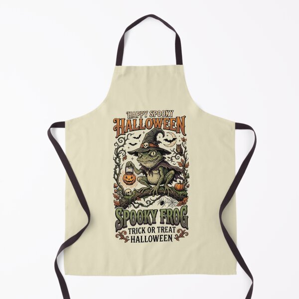 Item preview, Spooky Frog - Happy spooky Halloween! designed and sold by ParadoxParadox.