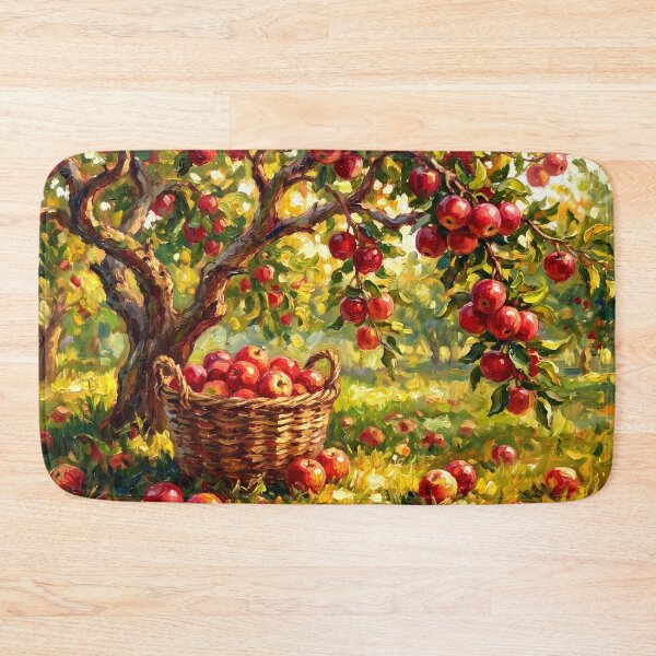 Item preview, Apple Orchard Harvest designed and sold by RedPeaStudio.