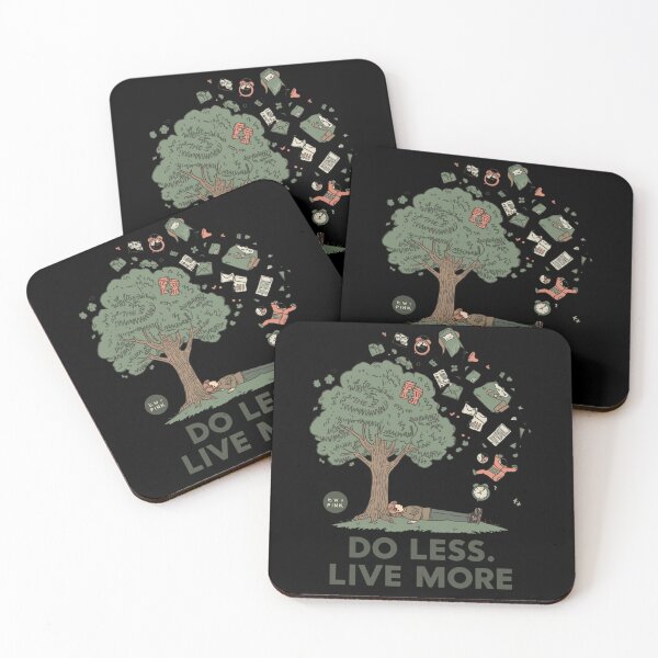 Item preview, Simple Living Do Less Live More designed and sold by ChicTrendz.