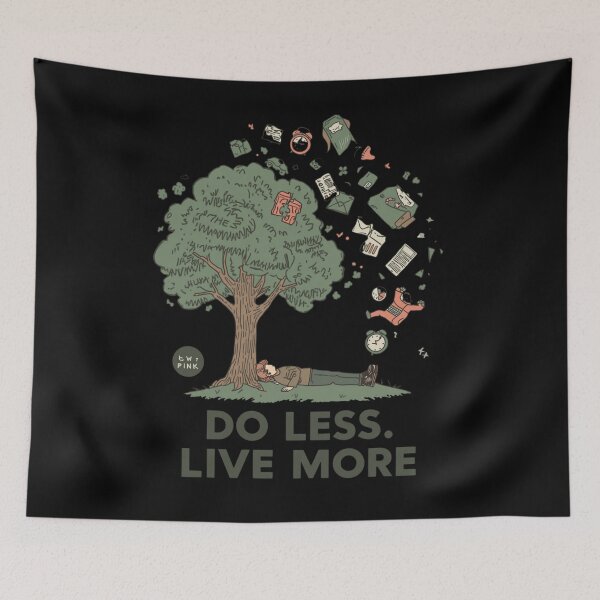 Item preview, Simple Living Do Less Live More designed and sold by ChicTrendz.