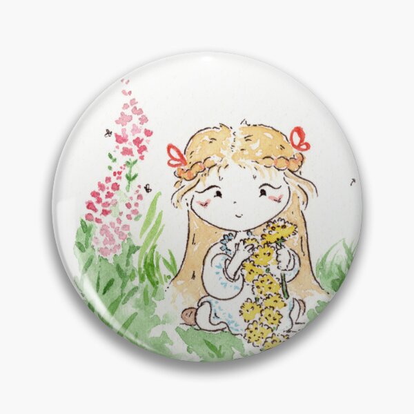 Item preview, Waving flowers designed and sold by Katerina-H-Art.