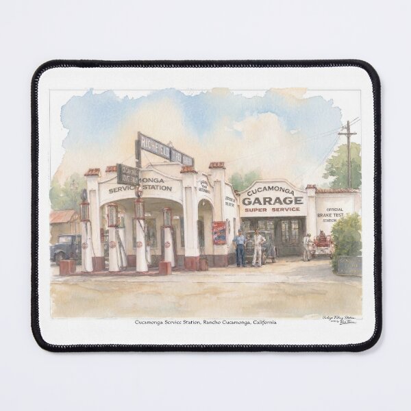 Item preview, Cucamonga Garage — California Service Station designed and sold by Russell Thorne.