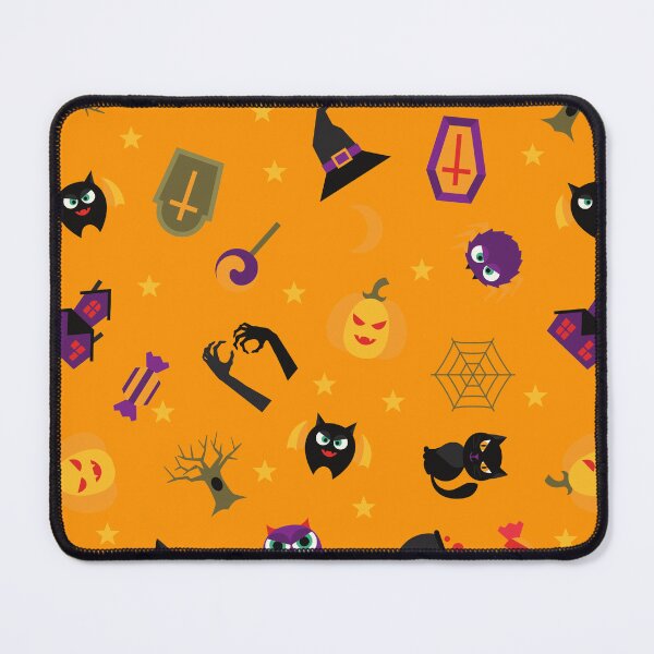 Item preview, Cute Halloween Seamless Pattern Elements designed and sold by SolutionsArt.