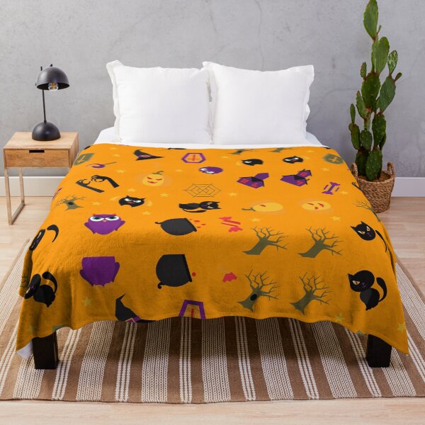 Item preview, Cute Halloween Seamless Pattern Elements designed and sold by SolutionsArt.