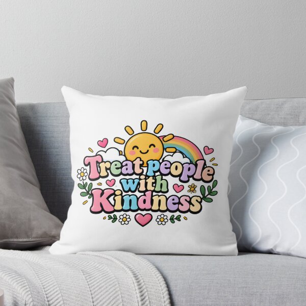 Item preview, Treat People With Kindness Inspirational Quote Design for Positive Vibes designed and sold by T-Craft.