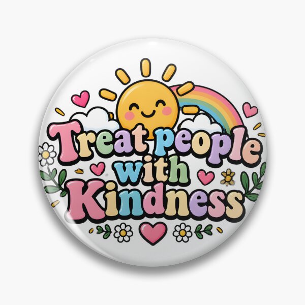 Item preview, Treat People With Kindness Inspirational Quote Design for Positive Vibes designed and sold by T-Craft.