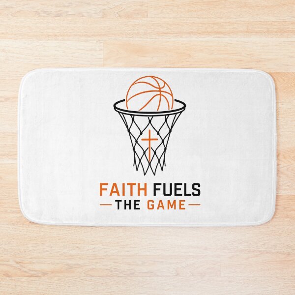 Item preview, Basketball Hoop Devotion Athletic Court Graphic designed and sold by Yafa-Design.