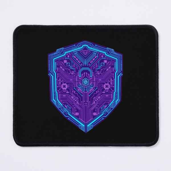 Item preview, Neon Cyber Security Shield designed and sold by cybertreat.