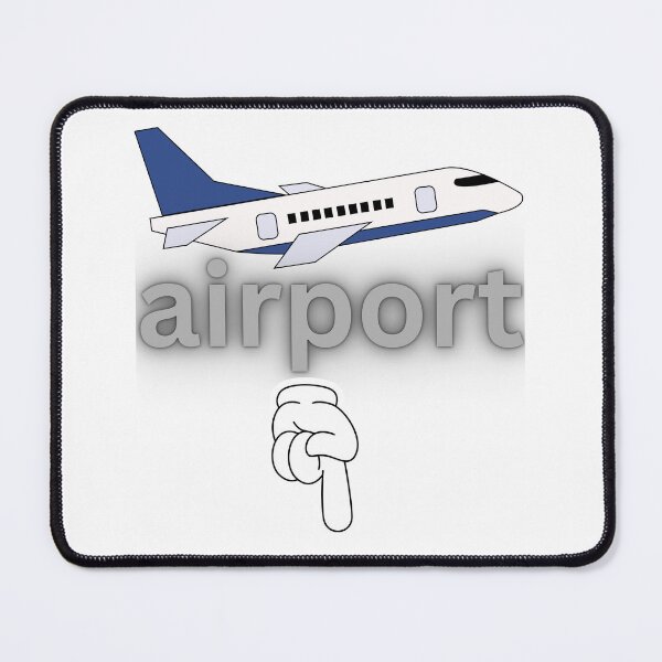 Item preview, Minimalist Airport & Airplane Illustration designed and sold by everyone cloth house.