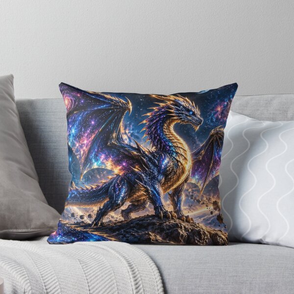 Item preview, Cosmic Galaxy Dragon – Epic Space Fantasy Dragon designed and sold by ZYVARENNE.