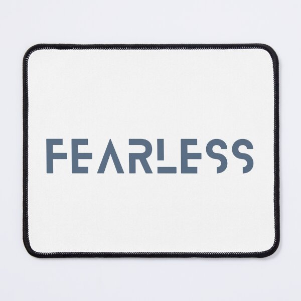 Item preview, Fearless Bold Minimalist Typography Art designed and sold by EchoPrint Co..